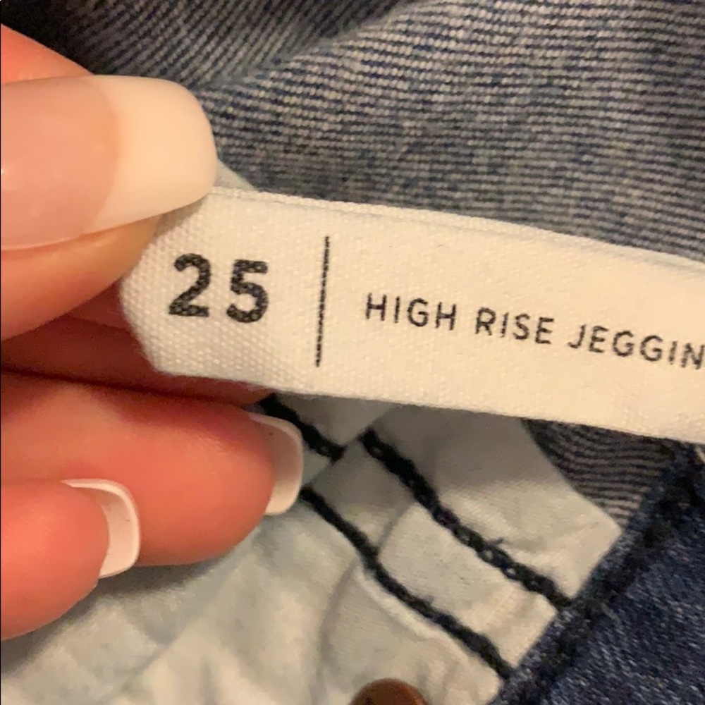 PACSUN High Rise Ripped Jeggings - Picture 4 of 4